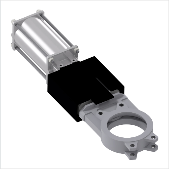 FS - Flat slide gate valve - Válvula guilhotina